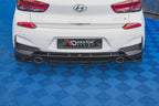 Splitters laterales traseros V.4 Hyundai I30 N Mk3 Hatchback