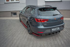 Splitters laterales traseros V.4 Seat Leon Cupra Mk3 FL Sportstourer
