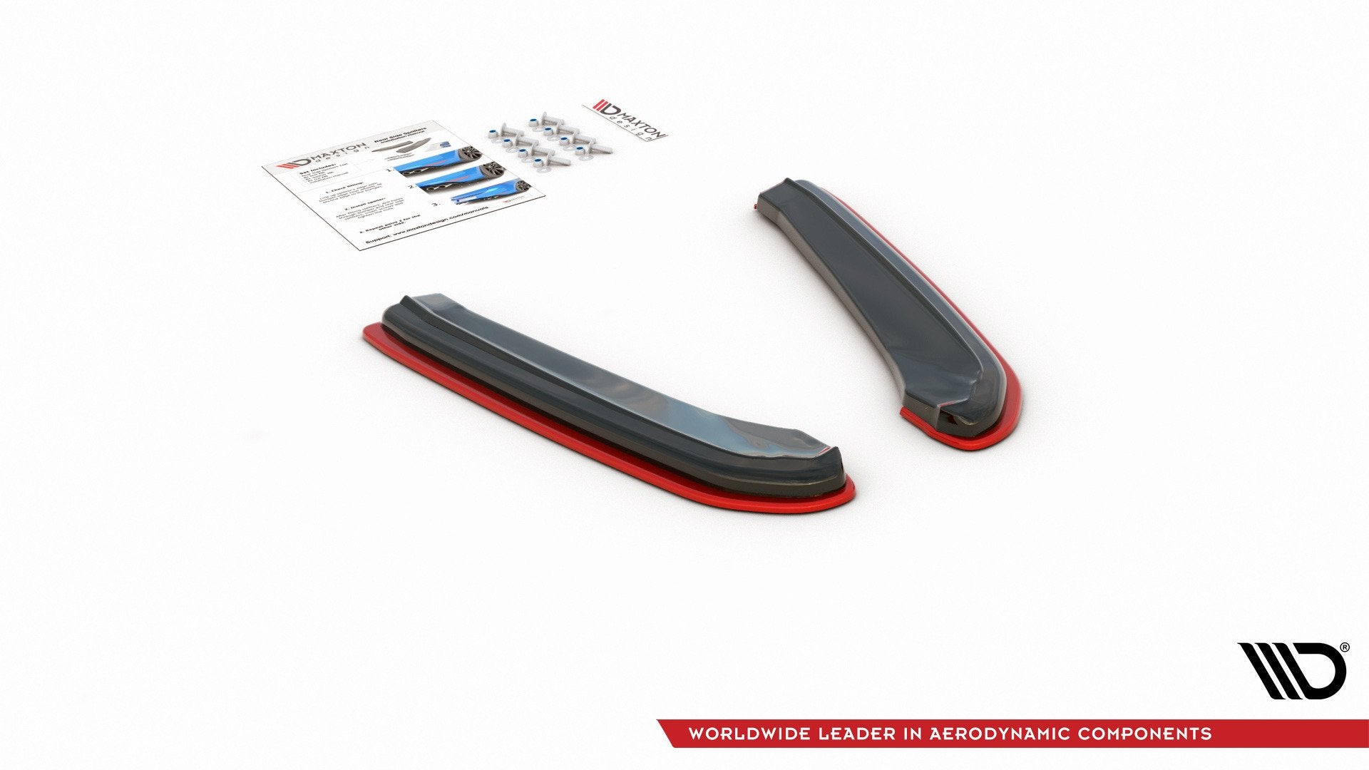 Splitters laterales traseros V.4 Seat Leon Cupra Mk3 FL Sportstourer