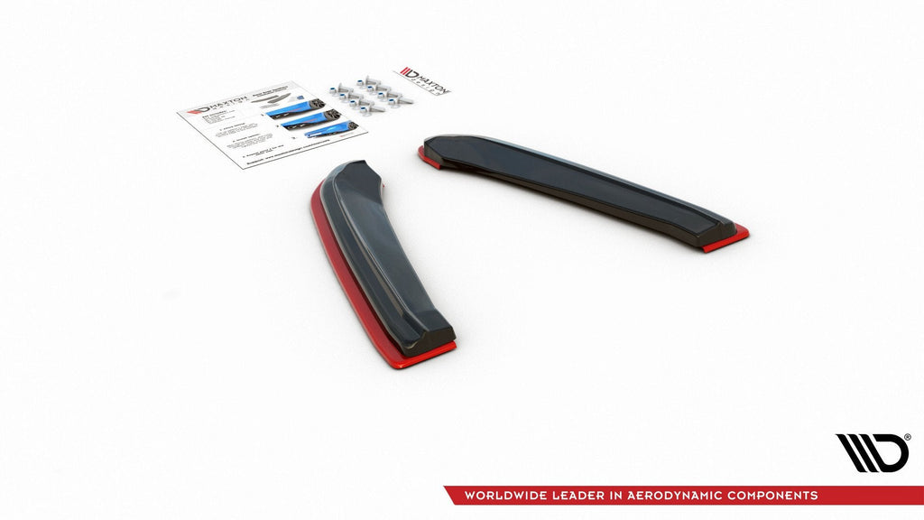 Splitters laterales traseros V.4 Seat Leon Cupra Mk3 FL Sportstourer