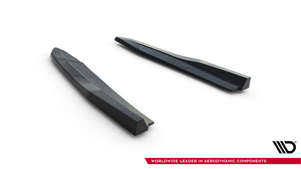 Splitters laterales traseros V.4 Skoda Octavia RS Liftback / Familiar Mk4 Facelift
