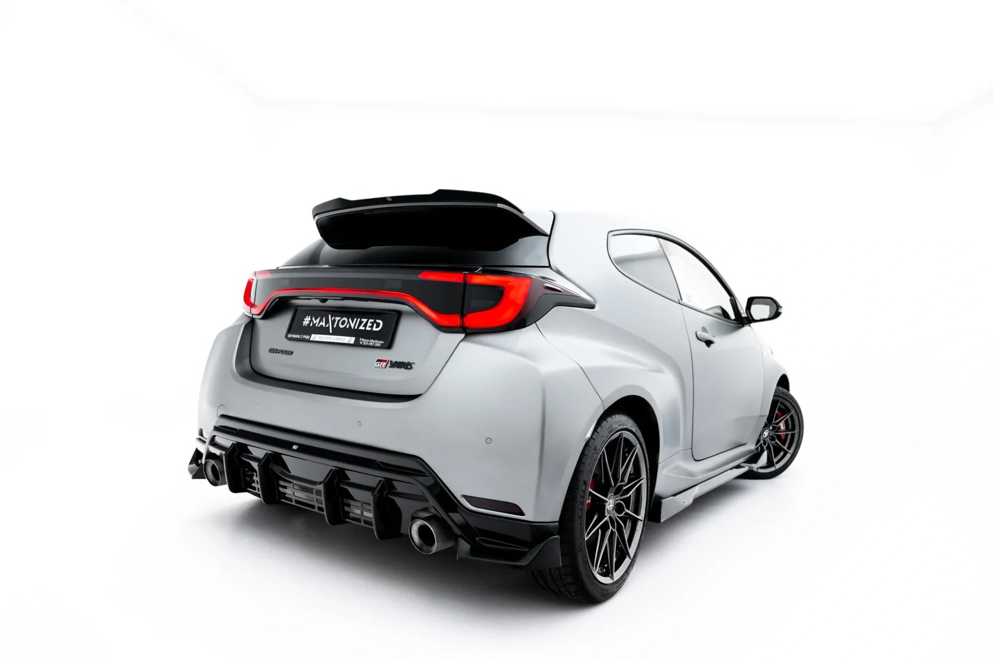 Splitters laterales traseros V.4 Toyota GR Yaris Mk4 Facelift