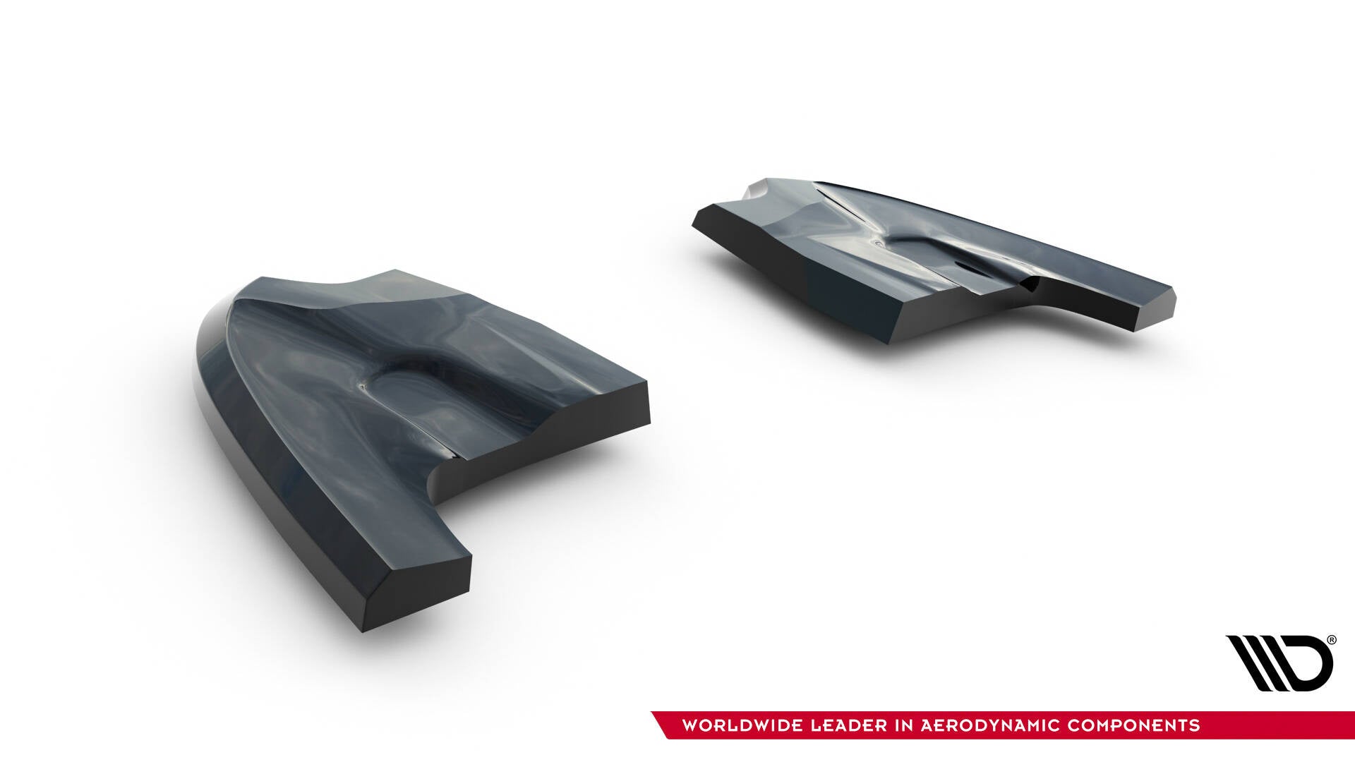 Splitters laterales traseros V.4 Volkswagen Golf GTI Clubsport Mk8 Facelift