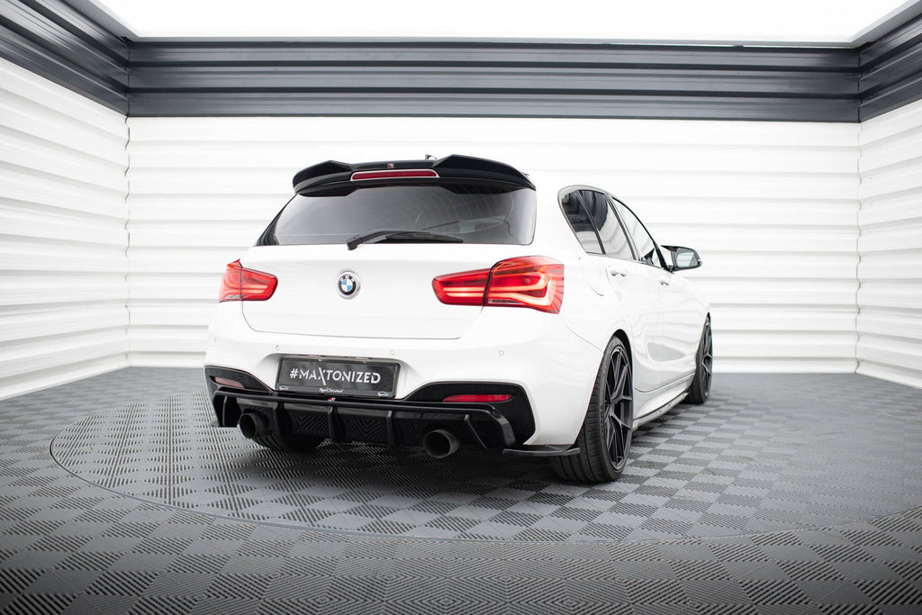Splitters laterales traseros V5 DO Añadido V3 BMW Serie 1 M-Pack M140i F20 Facelift