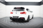 Splitters laterales traseros V5 DO Añadido V3 BMW Serie 1 M-Pack M140i F20 Facelift