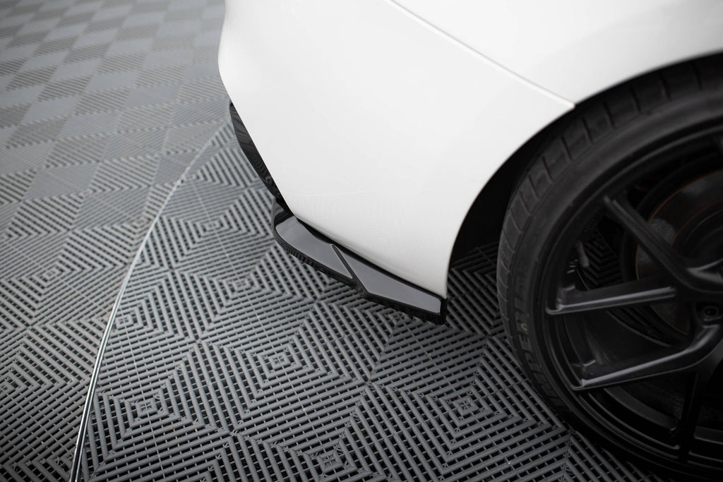 Splitters laterales traseros V5 DO Añadido V3 BMW Serie 1 M-Pack M140i F20 Facelift