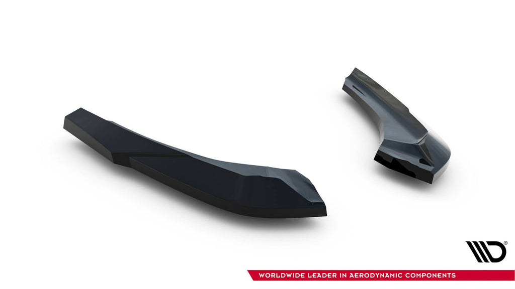 Splitters laterales traseros V5 DO Añadido V3 BMW Serie 1 M-Pack M140i F20 Facelift