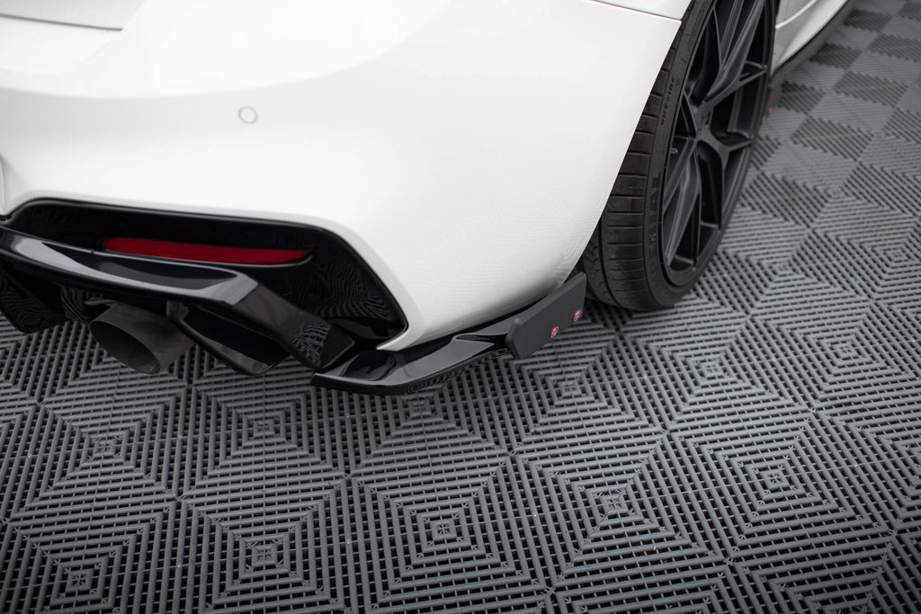 Splitters laterales traseros V5 Flaps DO Añadido V3 BMW Serie 1 M-Pack M140i F20 Facelift