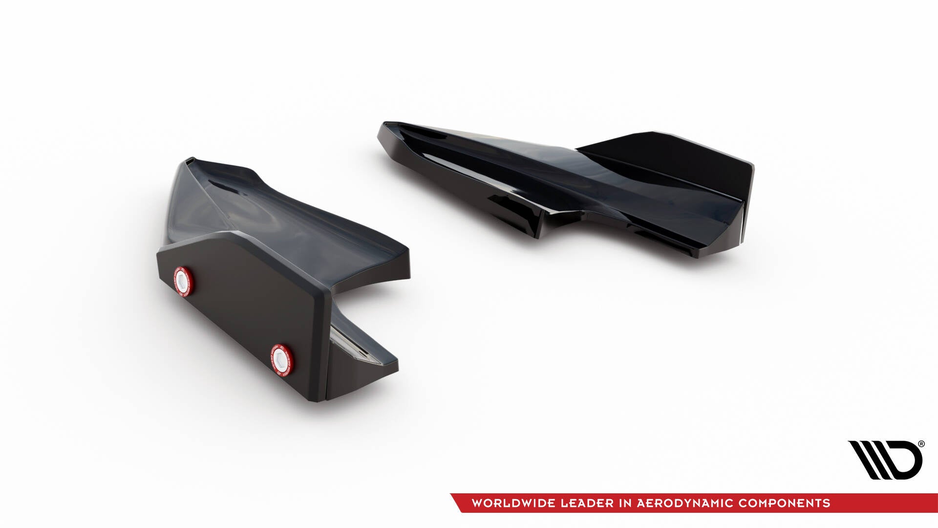 Splitters laterales traseros V.5 + Flaps Volkswagen Golf R Hatchback Mk8