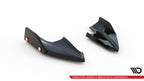 Rear Side Splitters V.5 + Flaps Volkswagen Golf R Hatchback Mk8 Facelift