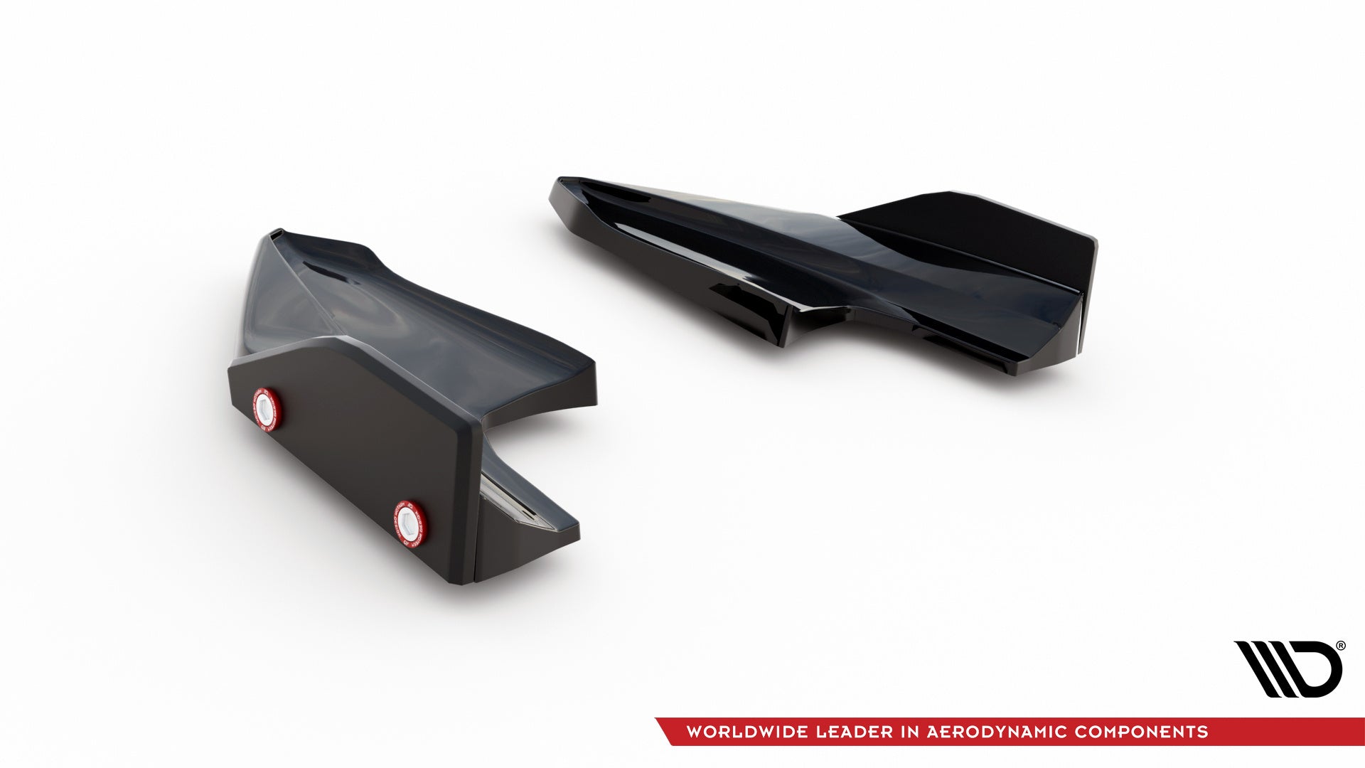 Splitters laterales traseros V.5 + Flaps Volkswagen Golf R Hatchback Mk8 Facelift