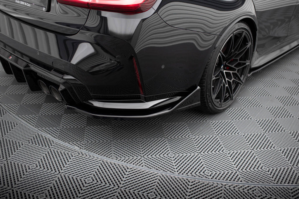 Rear Side Splitters V.6 CSL Look (Add-on V.1) BMW M3 Sedan / Touring G80 / G81