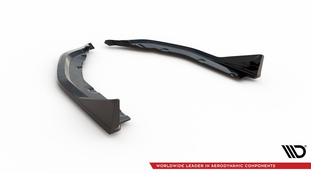 Rear Side Splitters V.6 CSL Look (Add-on V.1) BMW M3 Sedan / Touring G80 / G81
