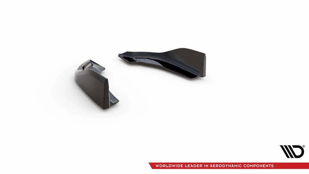 Rear Side Splitters V6 DO Add-on V3 BMW 1 Series M-Pack M135i 128ti F40