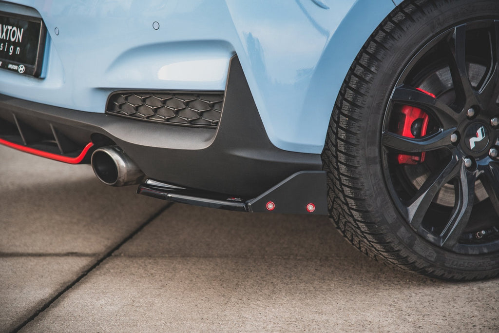 Splitters laterales traseros V.6 + Flaps Hyundai I30 N Mk3 Hatchback