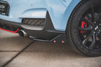 Splitters laterales traseros V.6 + Flaps Hyundai I30 N Mk3 Hatchback
