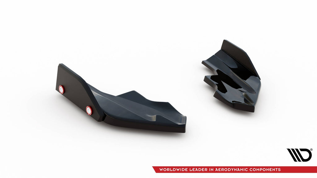 Rear Side Splitters V.6 + Flaps Volkswagen Golf R Hatchback Mk8