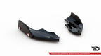 Rear Side Splitters V.6 + Flaps Volkswagen Golf R Hatchback Mk8