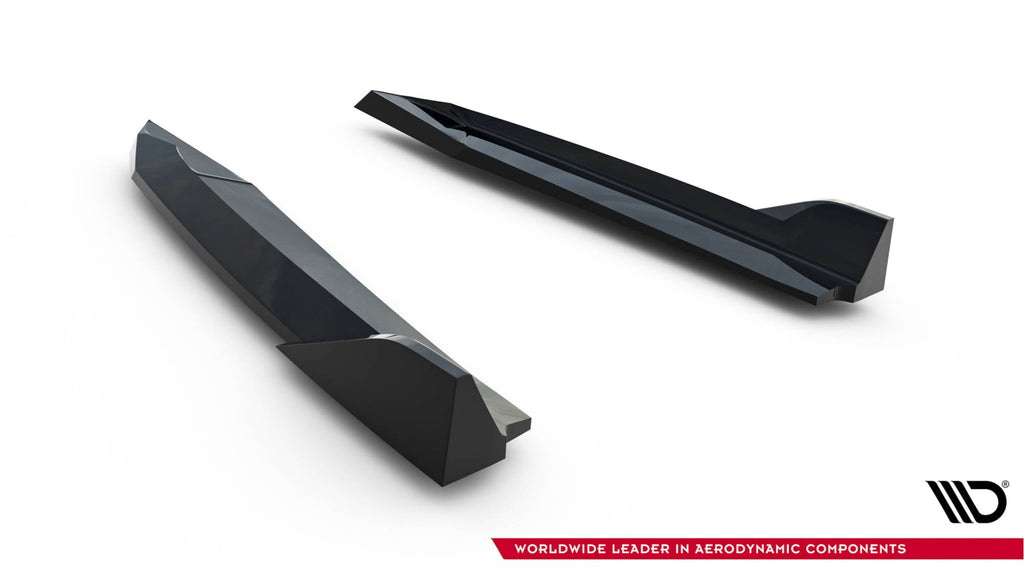 Splitters laterales traseros V.6 Skoda Octavia RS Liftback / Familiar Mk4 / Mk4 Facelift