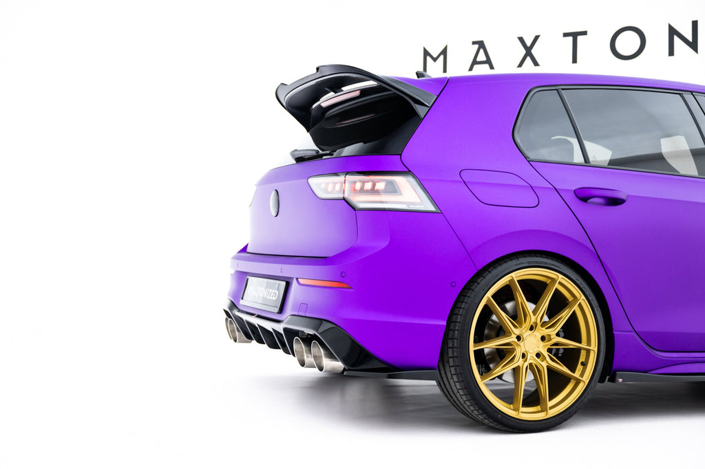Rear Side Splitters V.6 Volkswagen Golf R Hatchback Mk8 Facelift