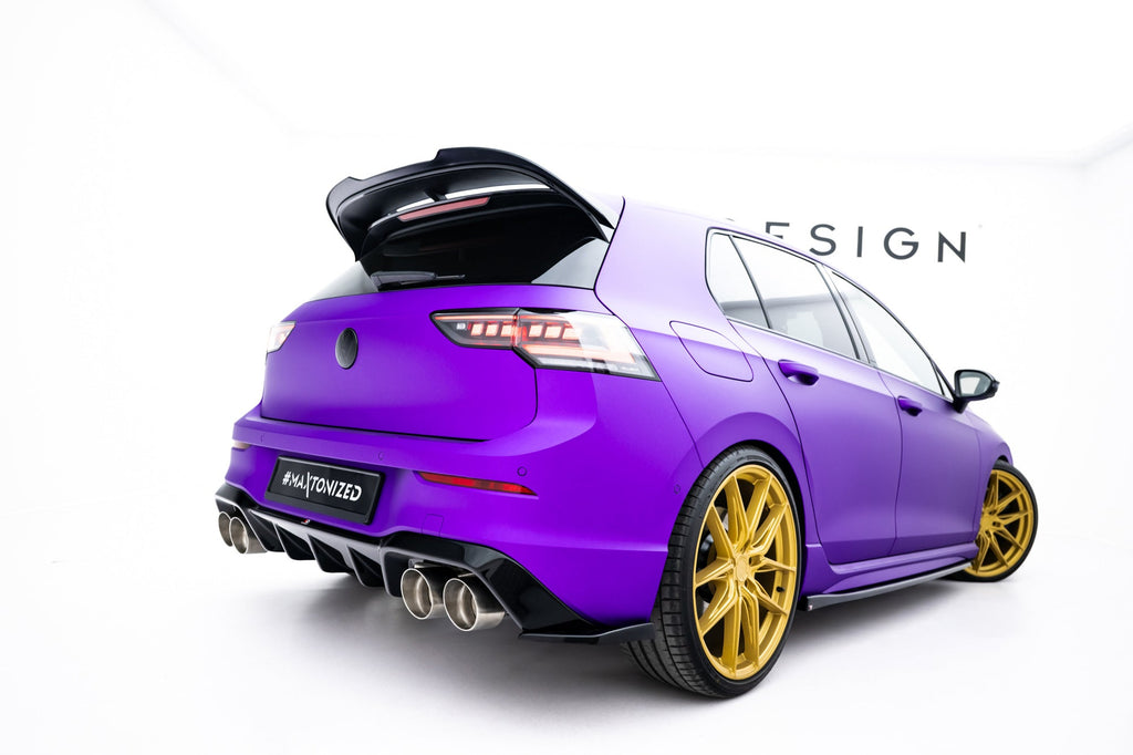 Rear Side Splitters V.6 Volkswagen Golf R Hatchback Mk8 Facelift
