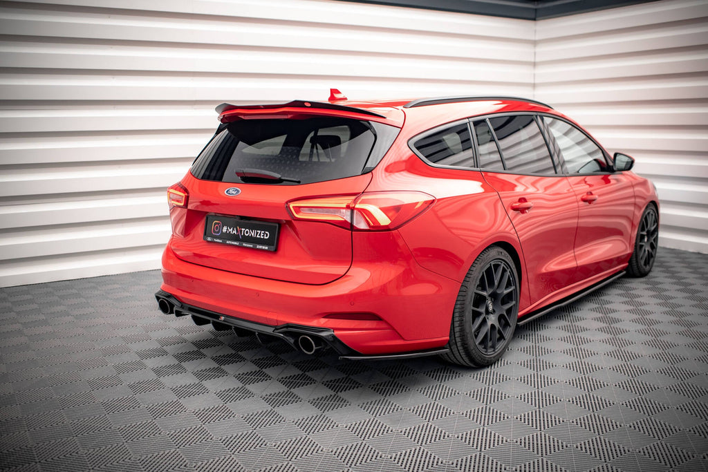 Splitters laterales traseros V.7 Ford Focus Familiar ST Mk4