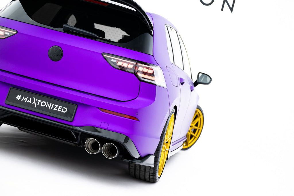 Splitters laterales traseros V.7 Volkswagen Golf R Hatchback Mk8 / Mk8 Facelift