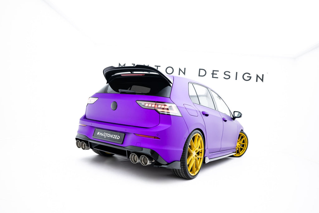 Splitters laterales traseros V.7 Volkswagen Golf R Hatchback Mk8 / Mk8 Facelift