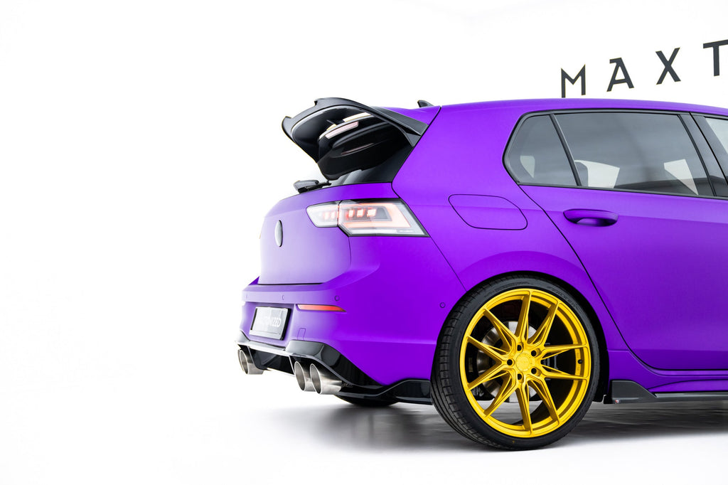 Splitters laterales traseros V.7 Volkswagen Golf R Hatchback Mk8 / Mk8 Facelift