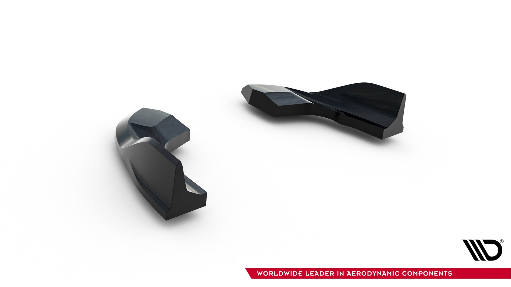 Splitters laterales traseros V.7 Volkswagen Golf R Hatchback Mk8 / Mk8 Facelift