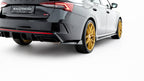 Splitters laterales traseros V.8 Skoda Octavia RS Liftback / Familiar Mk4 Facelift