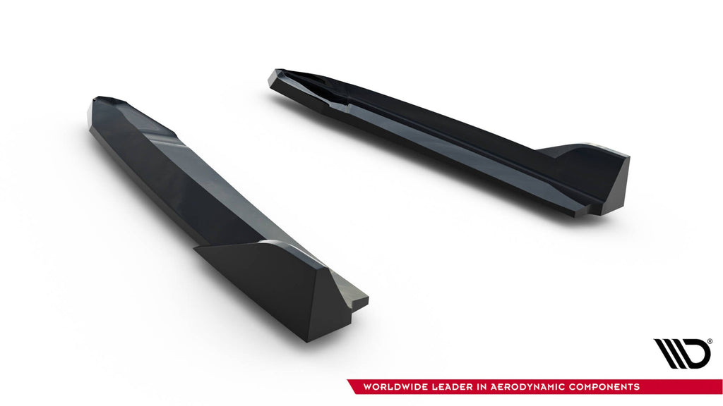 Splitters laterales traseros V.8 Skoda Octavia RS Liftback / Familiar Mk4 Facelift