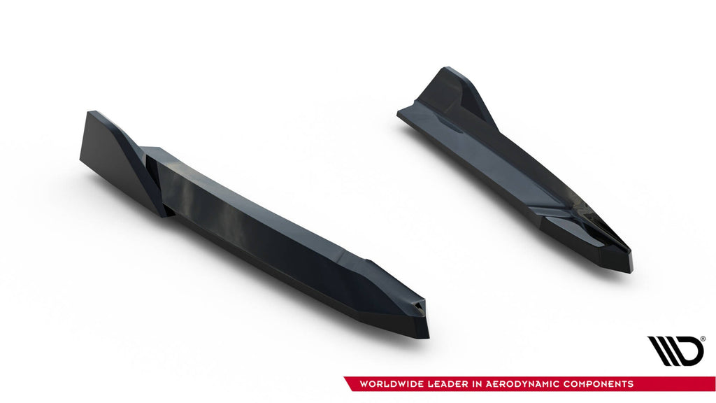 Splitters laterales traseros V.8 Skoda Octavia RS Liftback / Familiar Mk4 Facelift