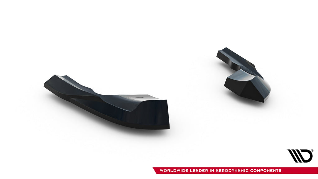 Splitters laterales traseros V.8 Volkswagen Golf R Hatchback Mk8 / Mk8 Facelift