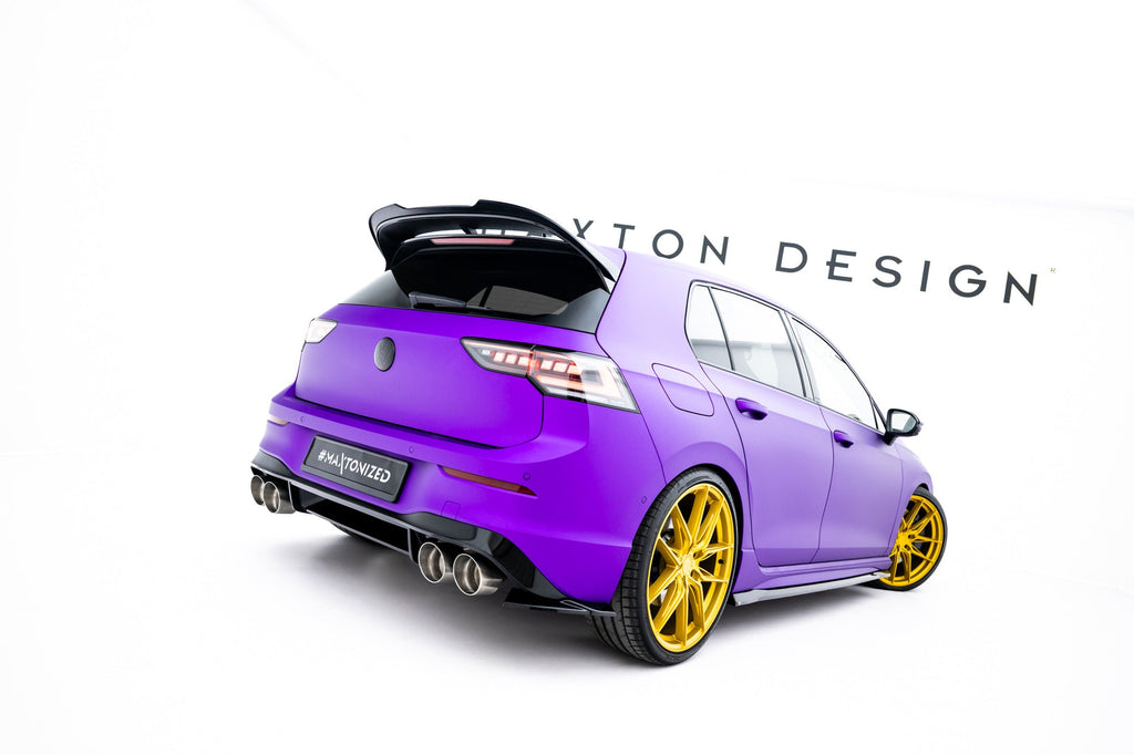 Splitters laterales traseros V.8 Volkswagen Golf R Hatchback Mk8 / Mk8 Facelift
