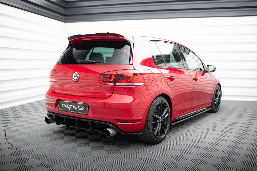 Splitters laterales traseros VW Golf 6 GTI 35th