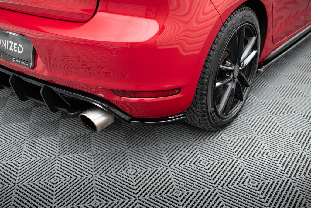 Splitters laterales traseros VW Golf 6 GTI 35th
