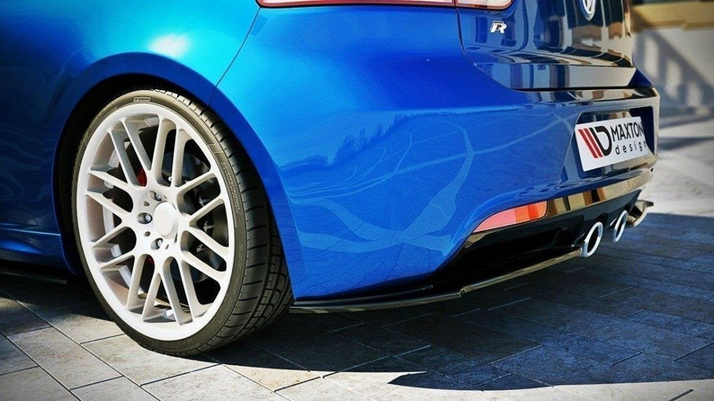 Volkswagen Golf 6 R Mk6 Rear Side Splitters