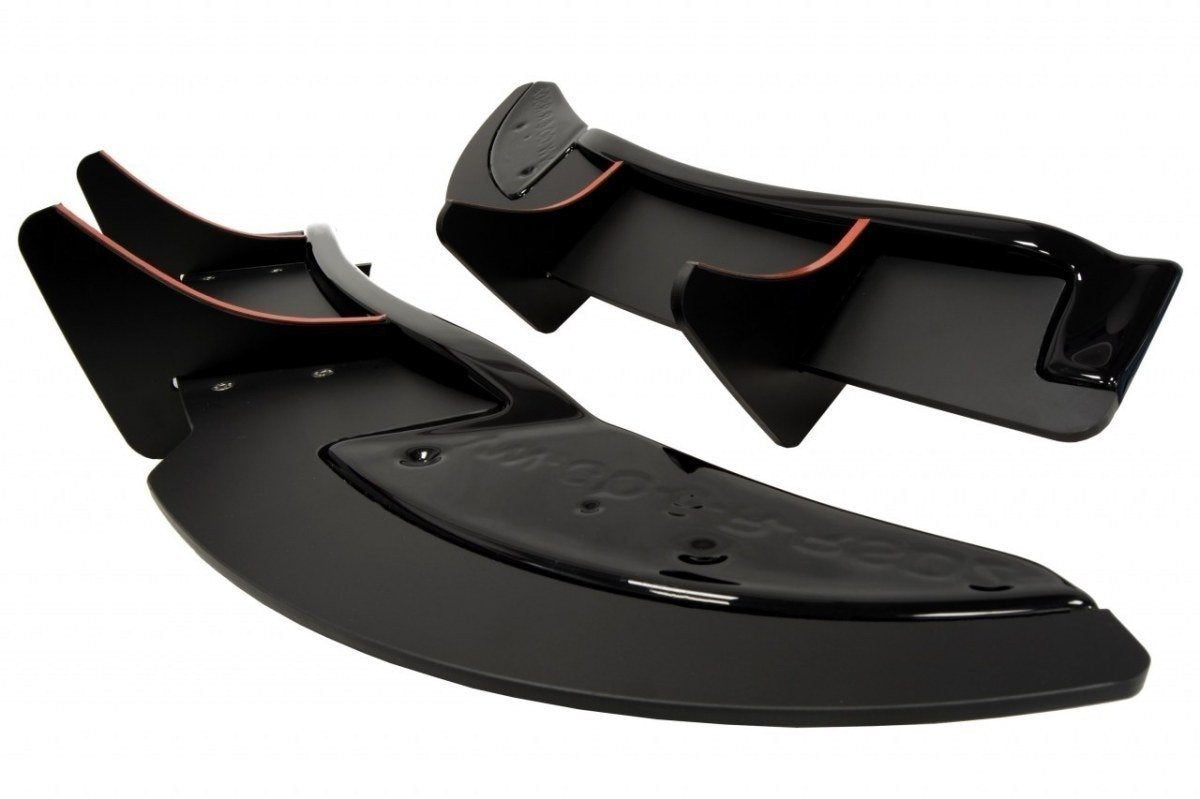 Splitters laterales traseros VW Golf 6 R (CNC)