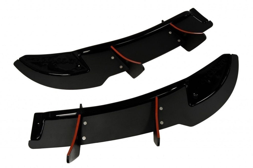 Splitters laterales traseros VW Golf 6 R (CNC)