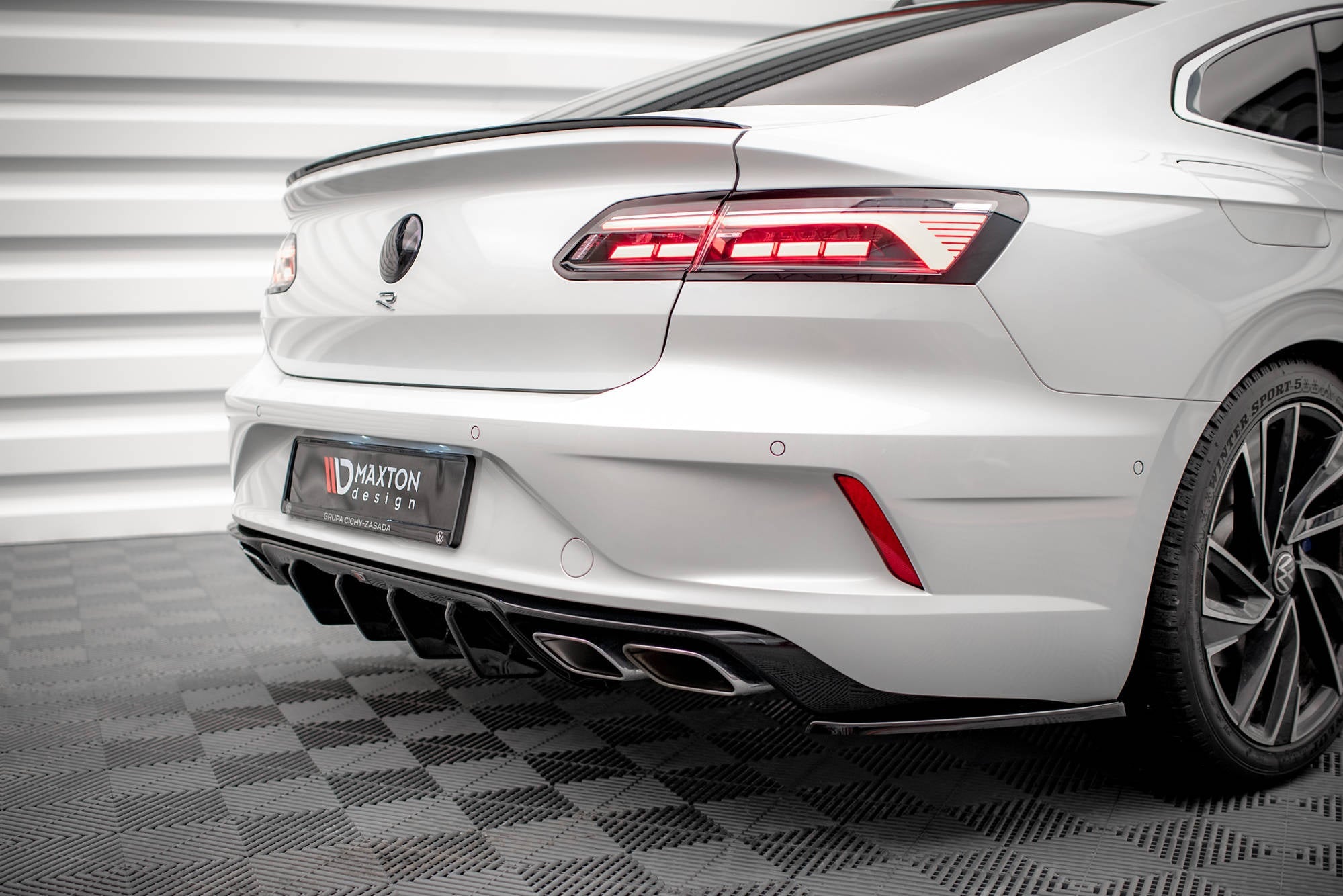 Splitters laterales traseros Volkswagen Arteon R Berlina / Sedán / Shooting Brake Mk1 Facelift
