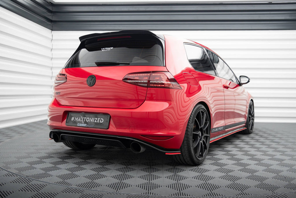 Splitters laterales traseros Volkswagen Golf GTI Clubsport Mk7