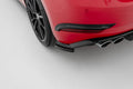 Splitters laterales traseros Volkswagen Golf Hatchback R / R-Line Mk7 Facelift