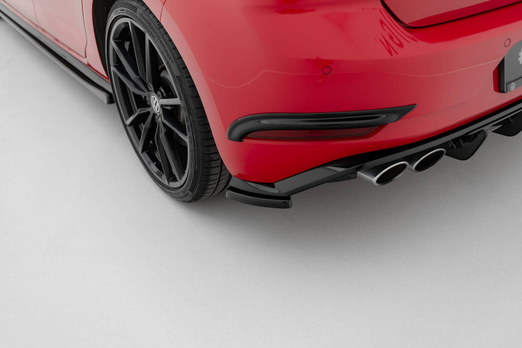 Splitters laterales traseros Volkswagen Golf Hatchback R / R-Line Mk7 Facelift