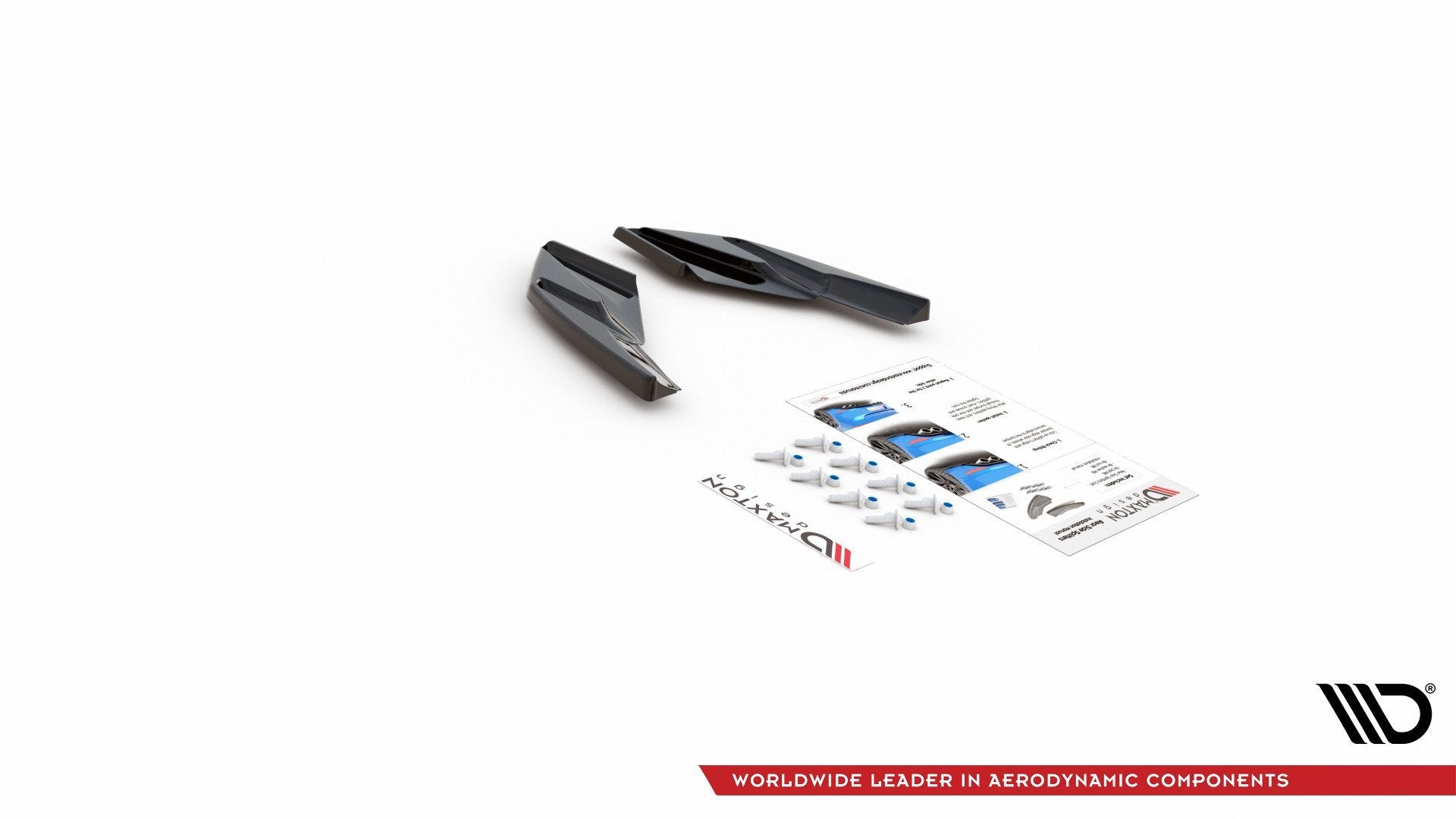Splitters laterales traseros Volkswagen Golf Mk8