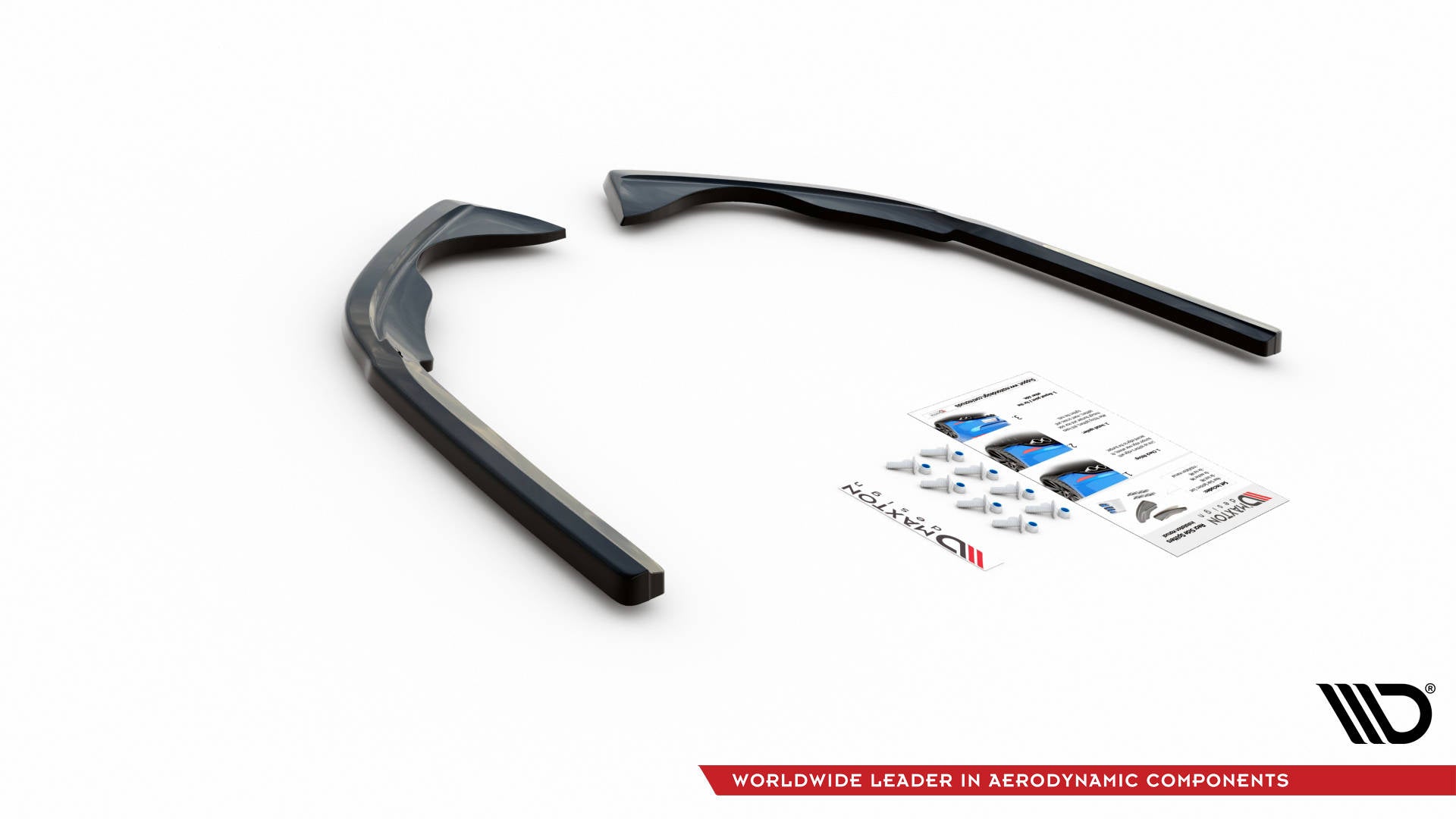 Splitters laterales traseros Volkswagen Passat B8 Facelift