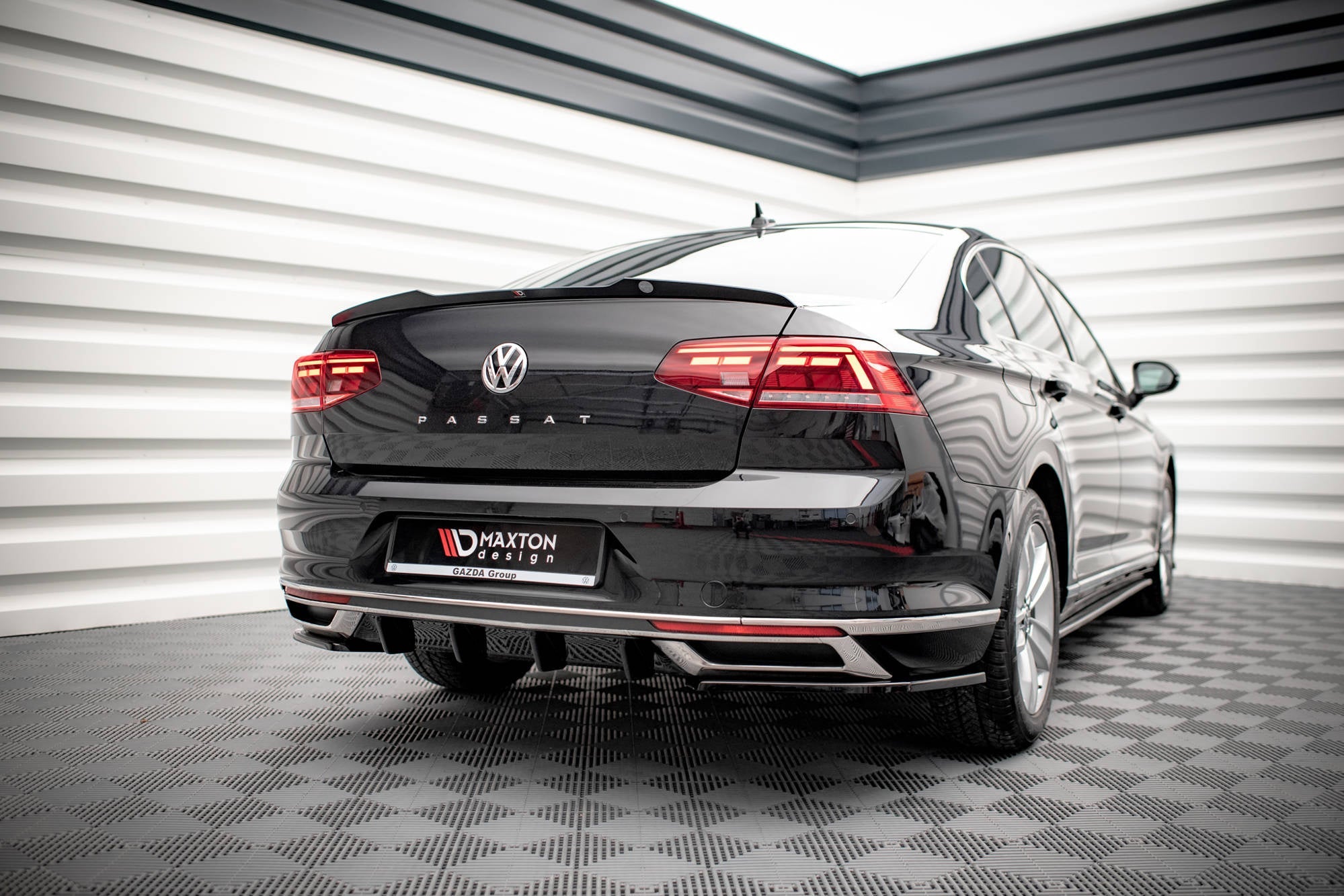 Splitters laterales traseros Volkswagen Passat B8 Facelift