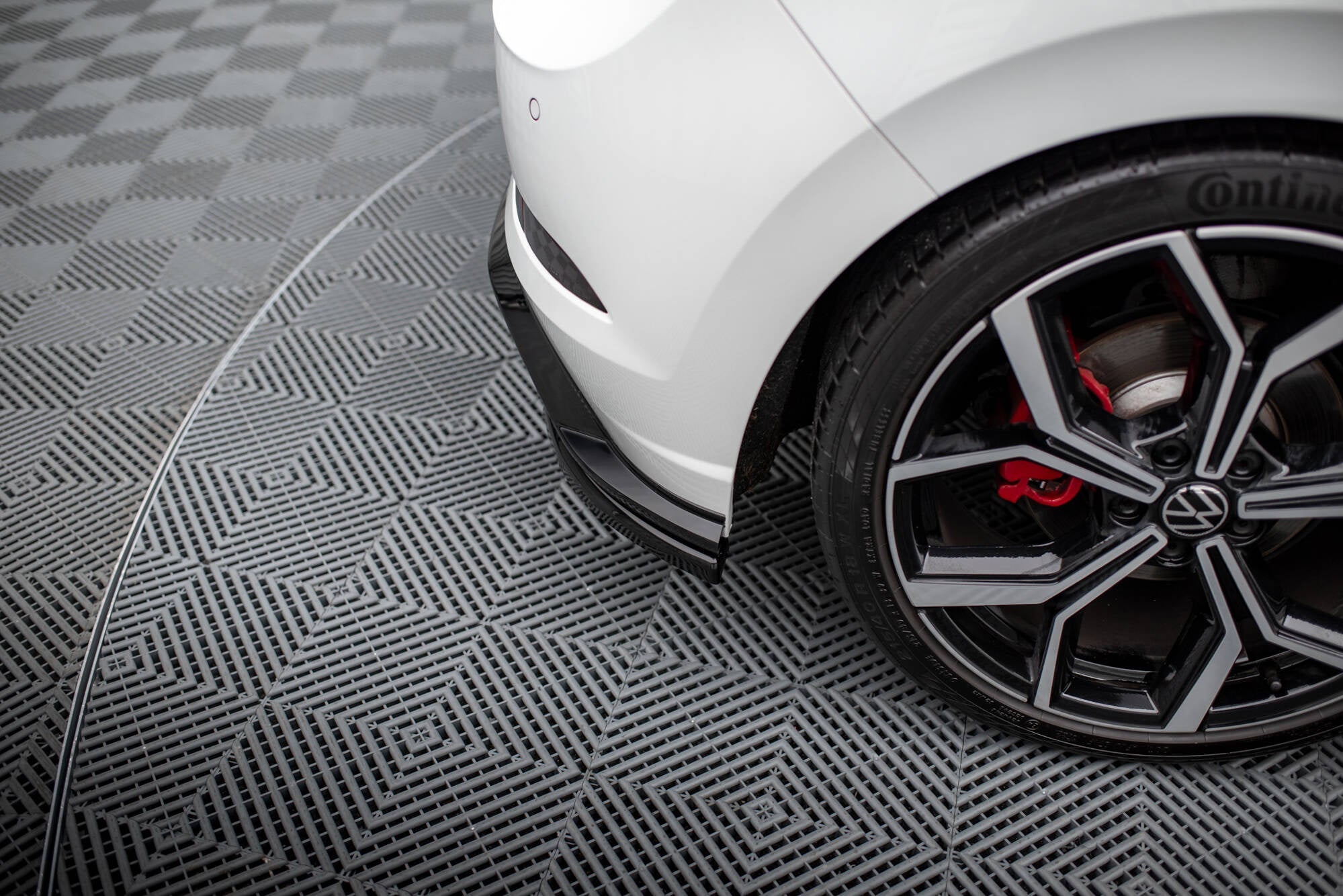 Splitters laterales traseros Volkswagen Polo GTI Mk6 Facelift