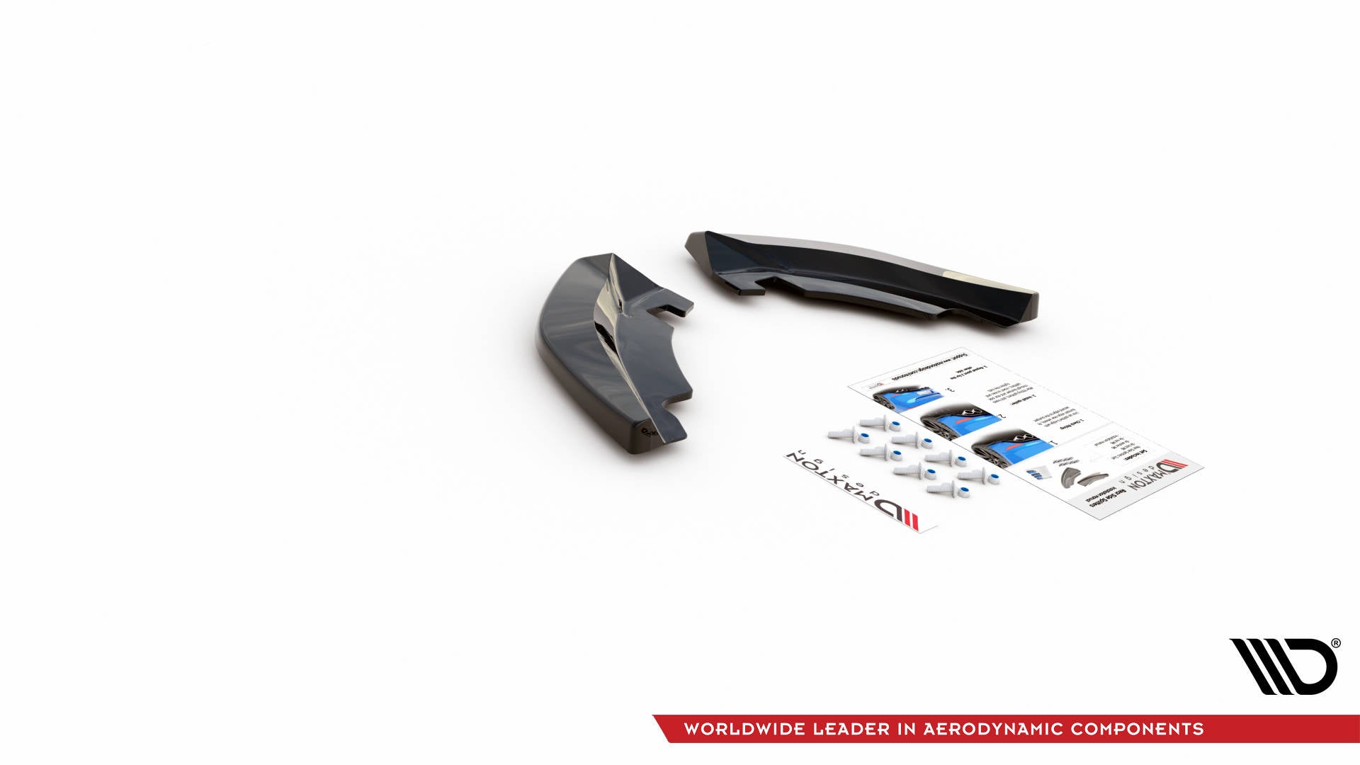 Splitters laterales traseros Volkswagen T-Roc Mk1