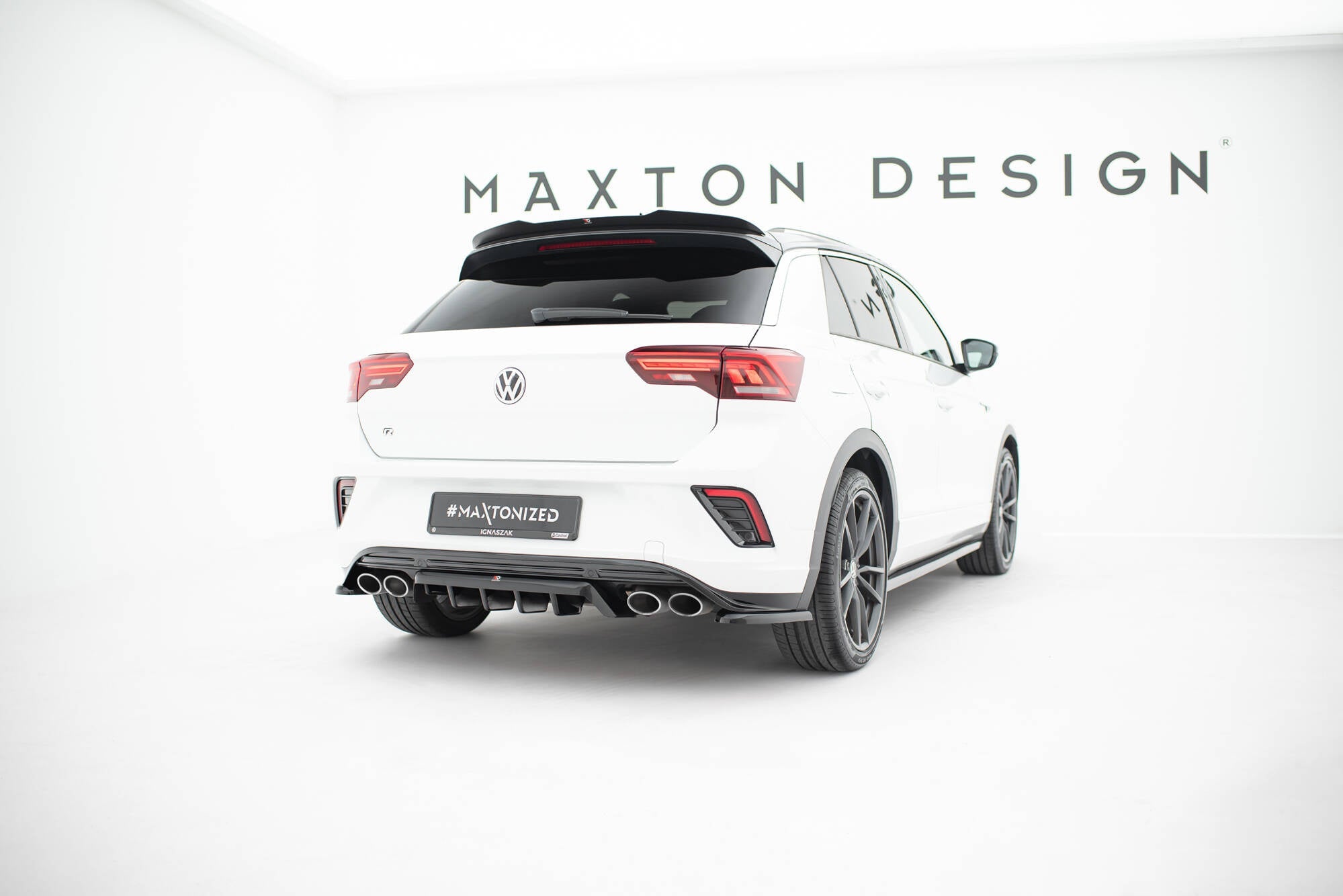 Splitters laterales traseros Volkswagen T-Roc R Mk1